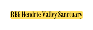 RBG Hendrie Valley Sanctuary