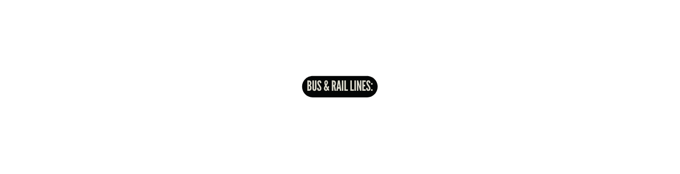 bus Rail lines