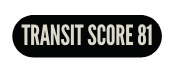 transit score 81